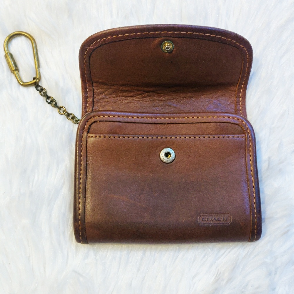Vintage Coach Wallet Keychain Coin Purse